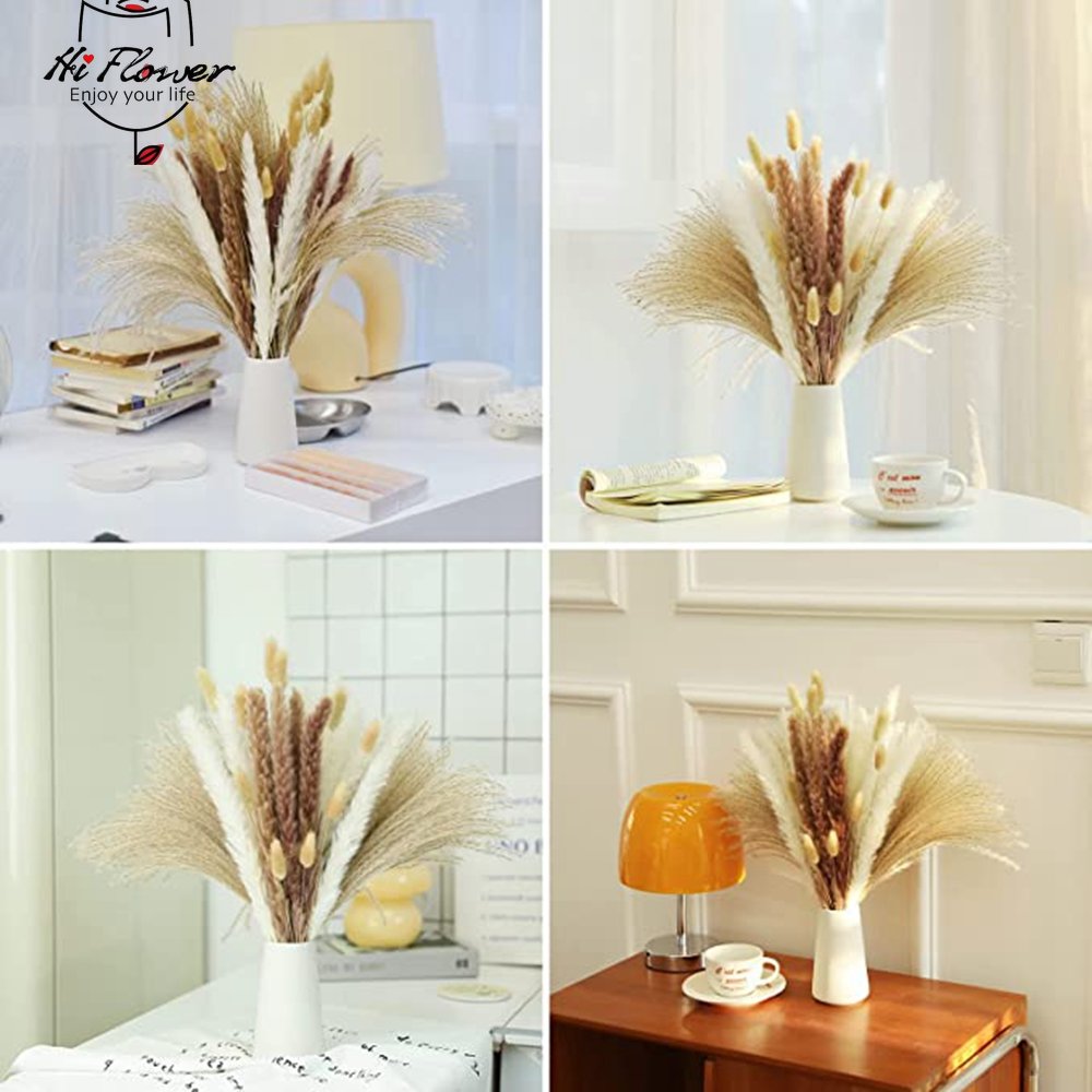 Pampas Arrangement - Dried Flowers Bouquet Home Decoration