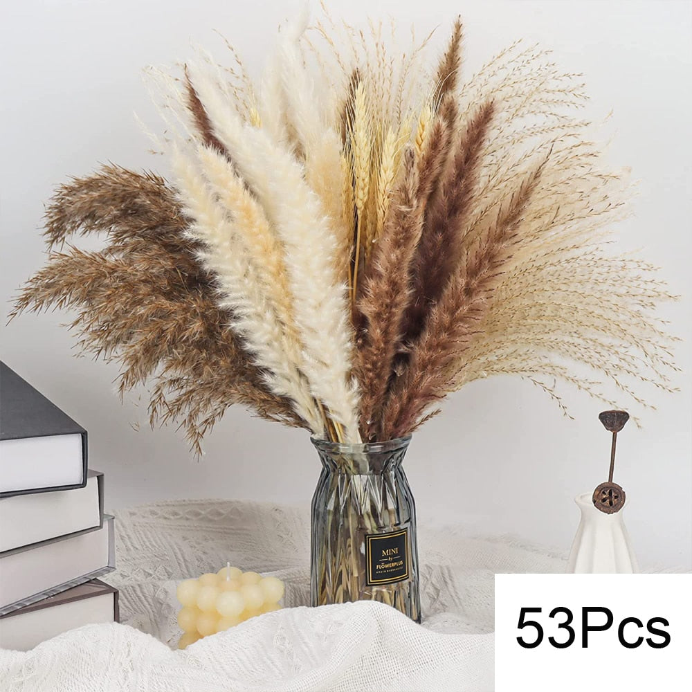 Pampas Arrangement - Dried Flowers Bouquet Home Decoration